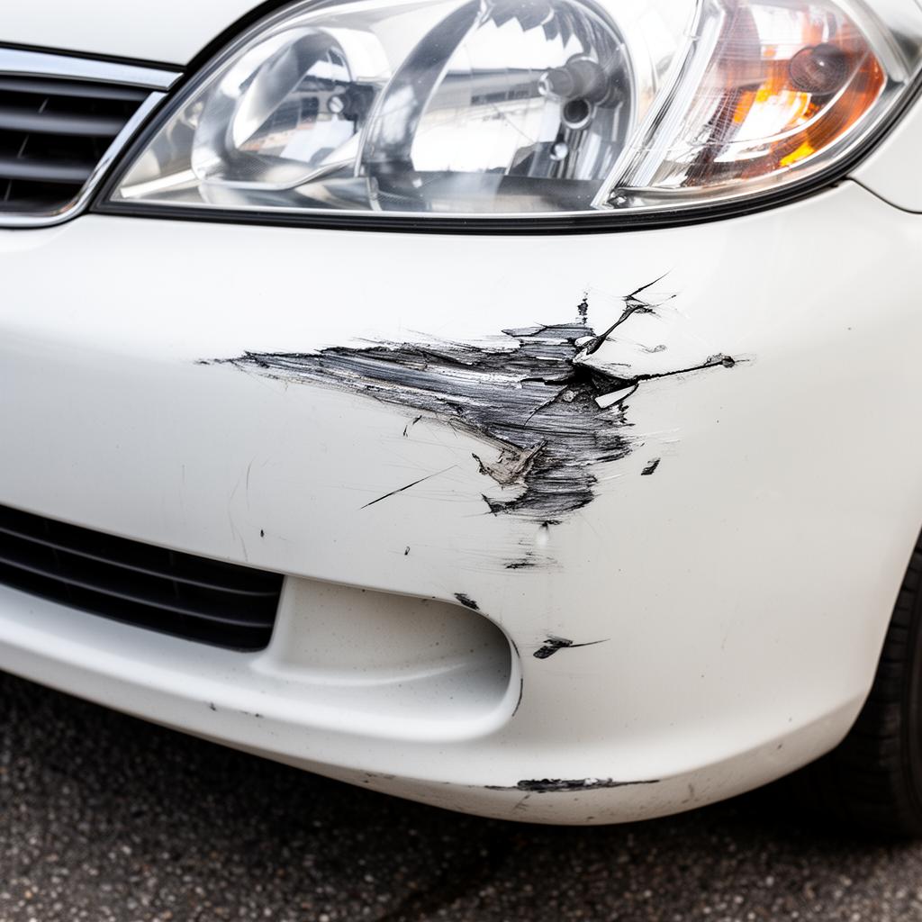 Bumper Repairs before