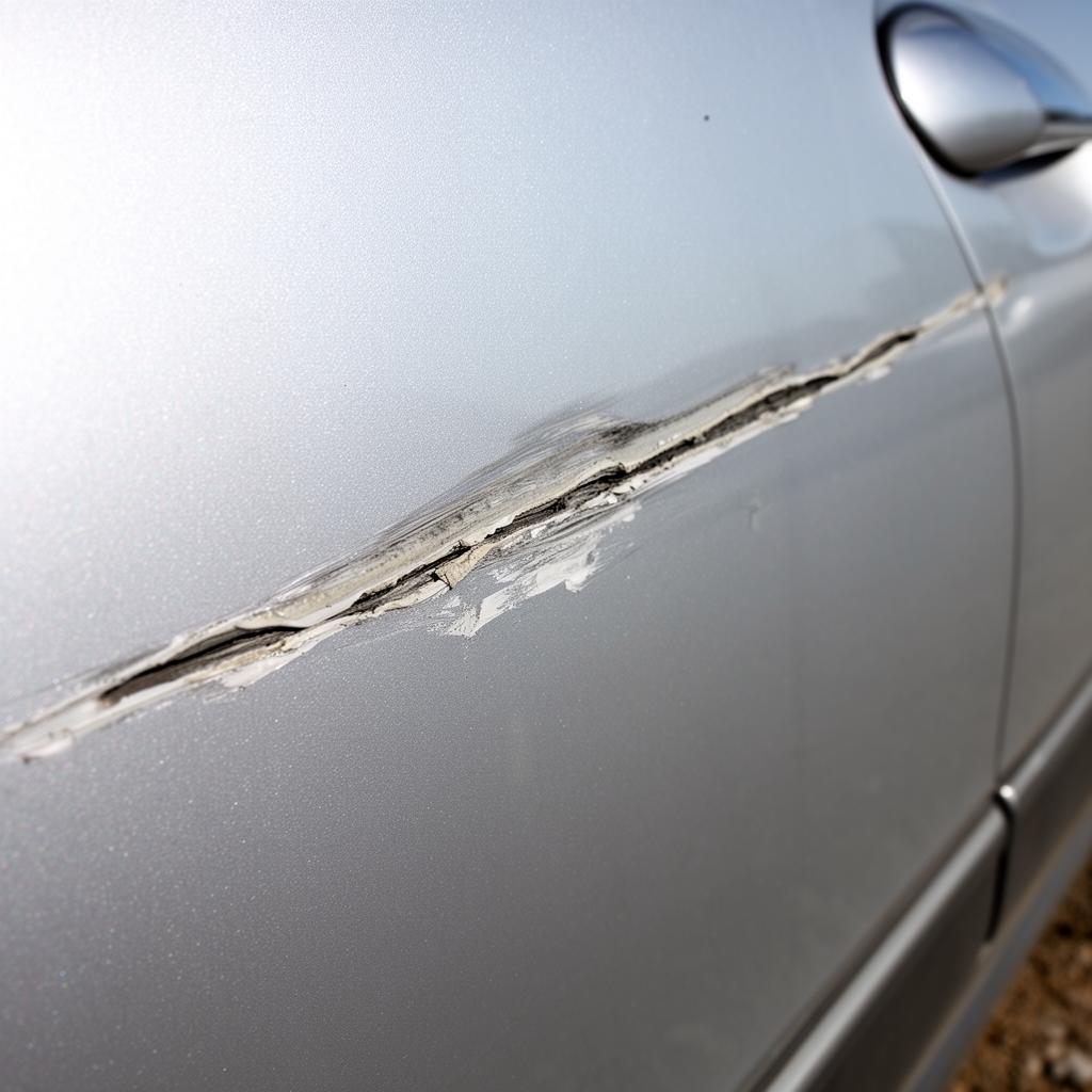 Scratches before